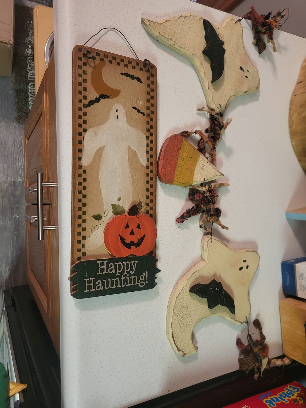 Halloween Hanging Wired Indoor Outdoor Signs Wall Décor